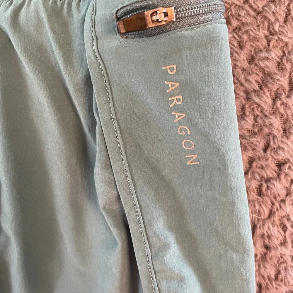 Paragon Womens Athletic Shorts Blue Large Running Gym Sporty‎ Activewear